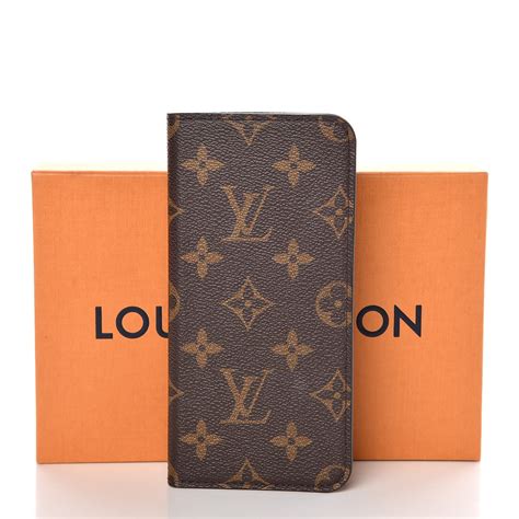 lv monogram iphone 7 plus case|LOUIS VUITTON Monogram iPhone 7/8 Plus Folio Case.